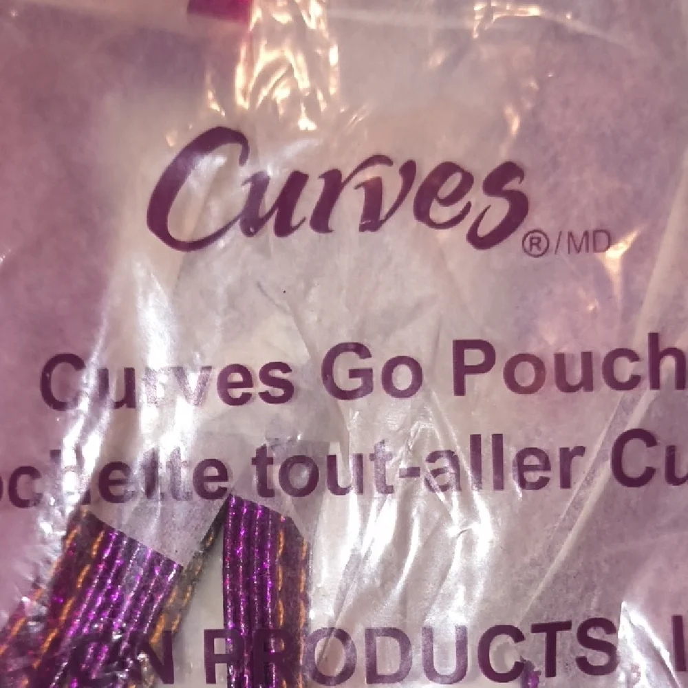 Metallic Curves Go Pouch.